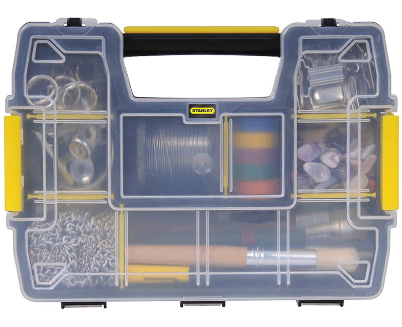 2.9" H x 11.5" L x 8.5" W Sort Master Light Tool Storage & Organizer