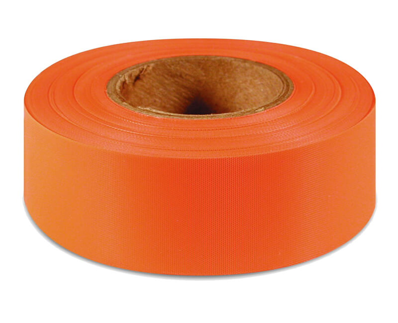 1-3/4" X 150' Flagging Ribbon - Orange Glo