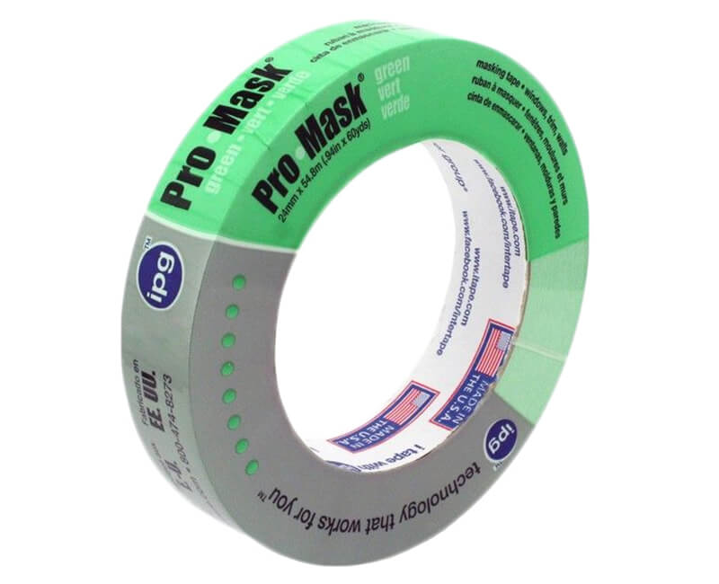 1" X 60 YD. Pro-Mask Green Tape