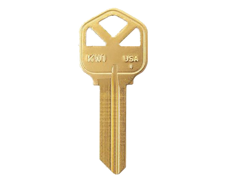 KW1-BR Kwikset Key Blank - 50 Pack