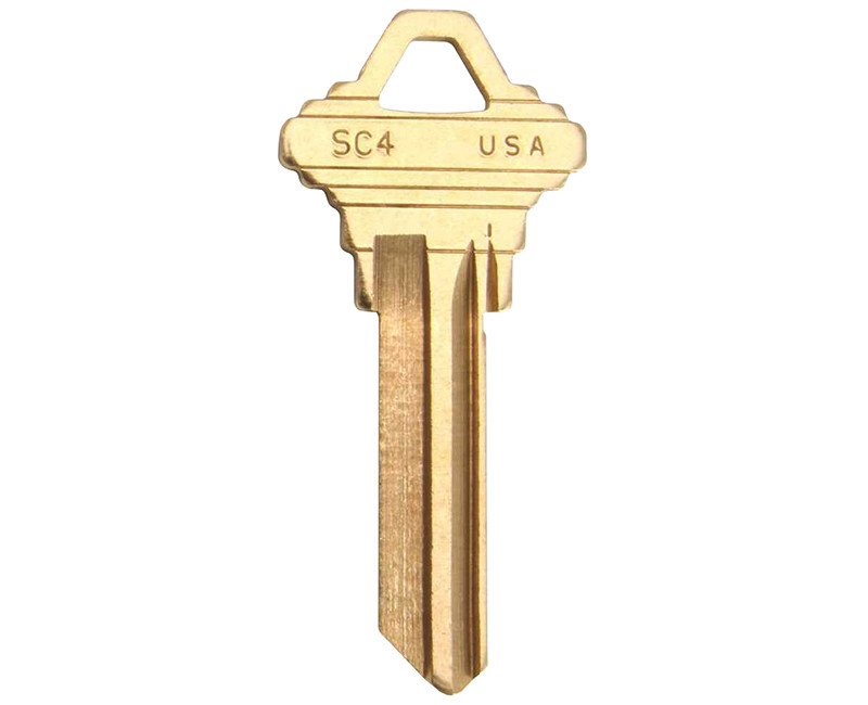 KEY BLANK 250 BOX SCHLAGE 35-101C 6 PIN BRASS