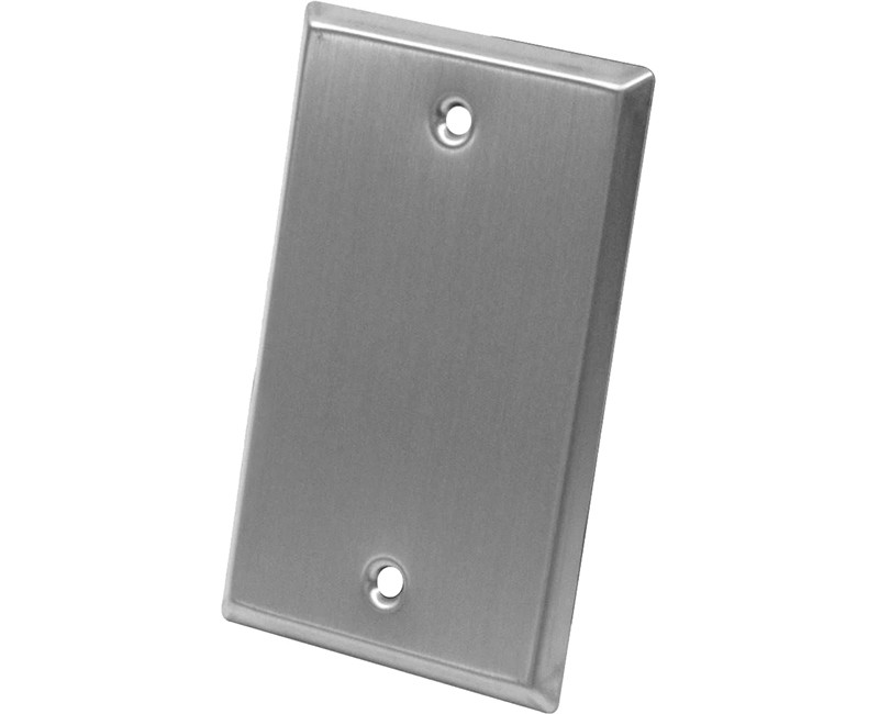 ELECTRICAL HANDY BOX COVER 2" X 4" BLANK 0.8MM THICK