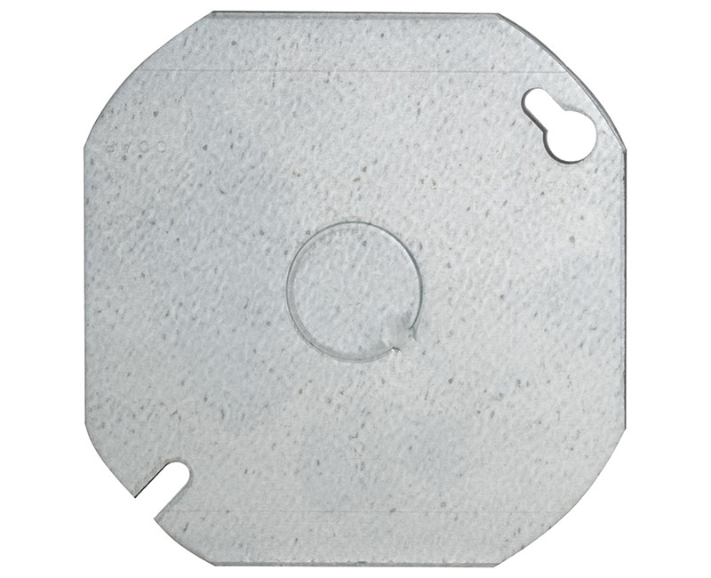 ELECTRICL BOX ADAPTER PLATE 4" 2-GANG 1-DEVICE 1/2" RAISED