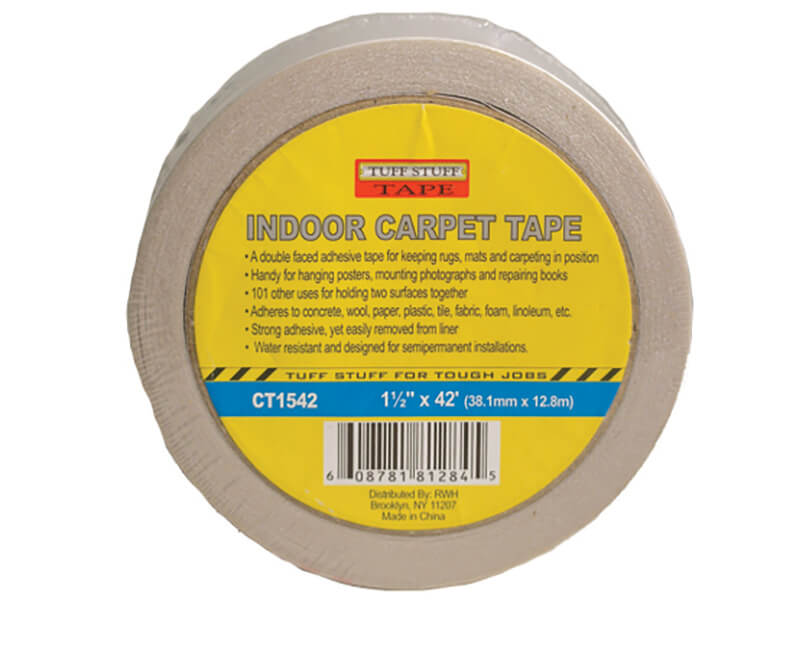 1-1/2" X 42' Indoor Carpet Tape