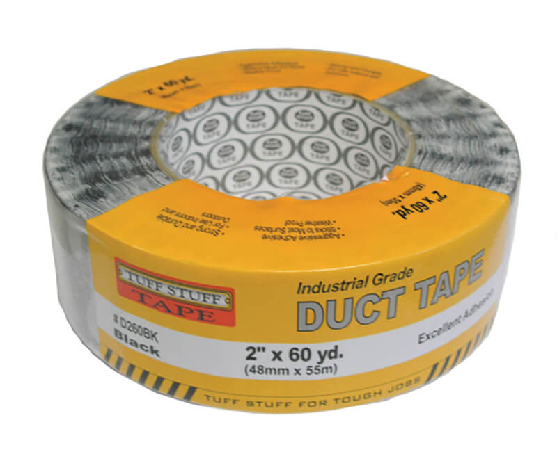 2" X 60 YD. Duct Tape - Black