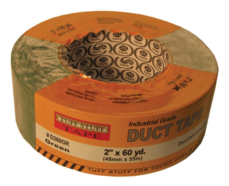 2" X 60 YD. Duct Tape - Green