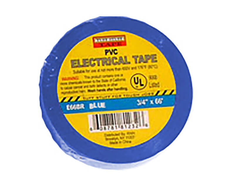 3/4" X 60' Electrical Tape - Blue