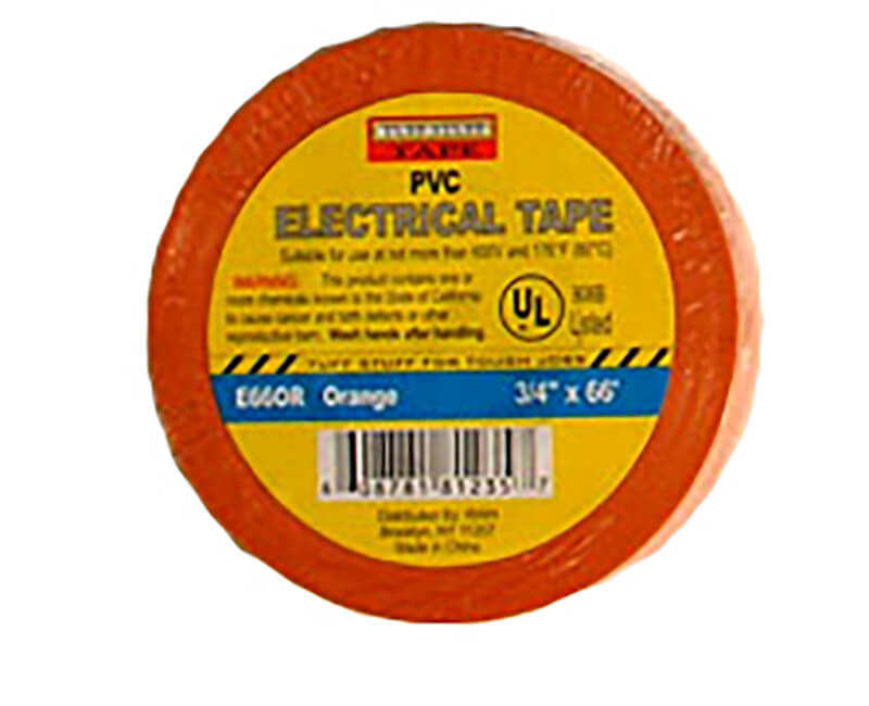 3/4" X 60' Electrical Tape - Orange