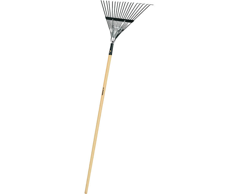 19" Steel Leaf Rake