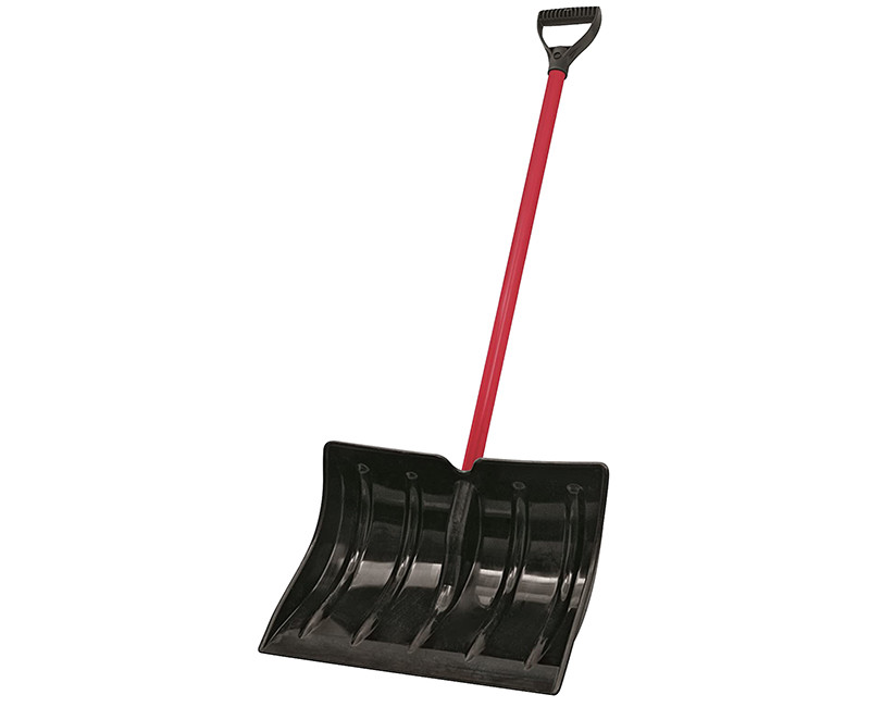 18" POLY COMBO SHOVEL STEEL HANDLE POLY D GRIP