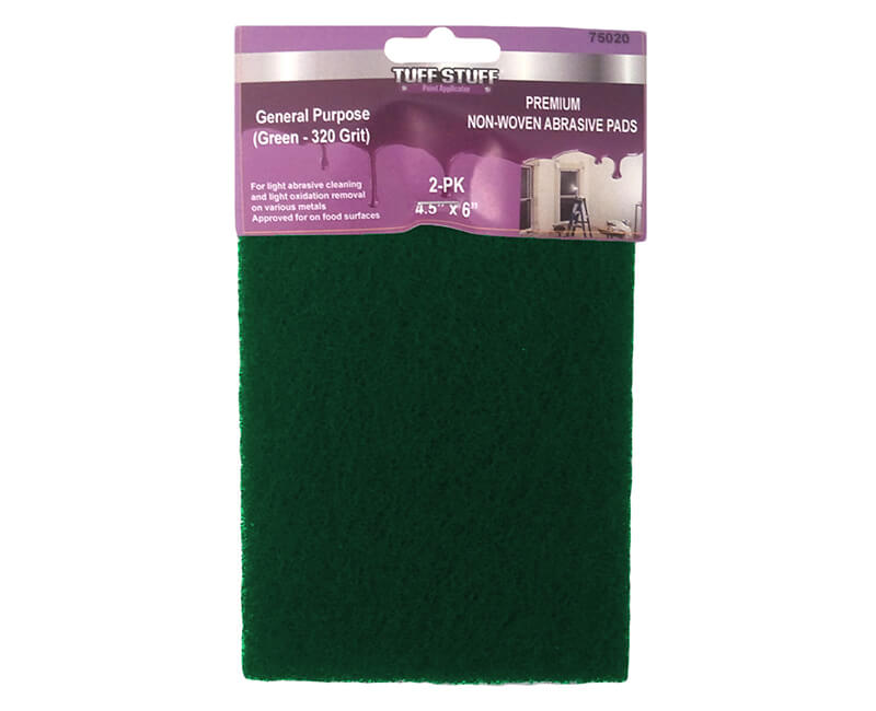 4-1/2" X 6" Non-Woven Pad - 2 PC. Green