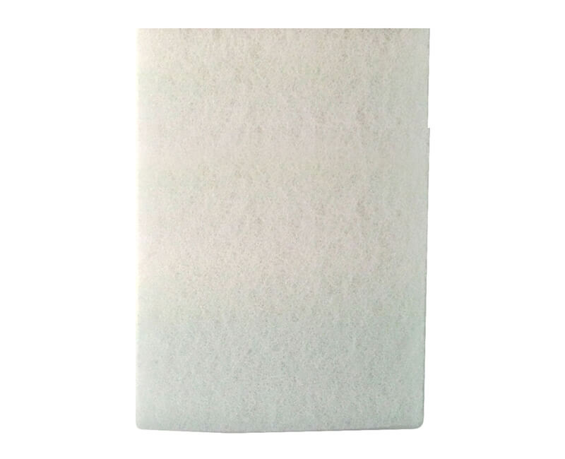 6" X 9" Non-Woven Pad - 10 PC. White