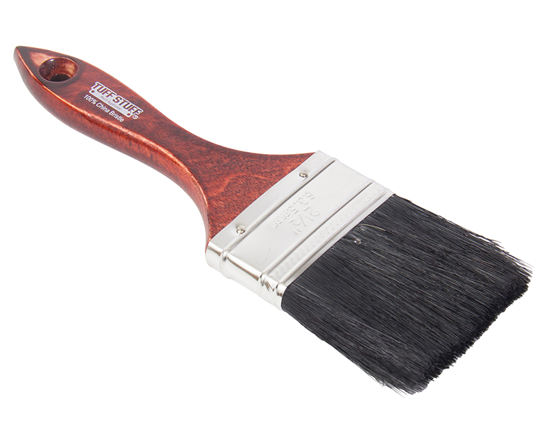 2-1/2" Black China Bristle Paint Brush
