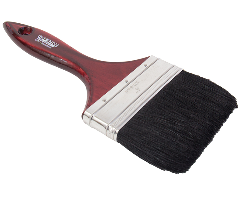 4" Black China Bristle Paint Brush