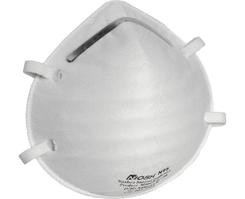 2 PC. N95 Particulate Respirator No Valve