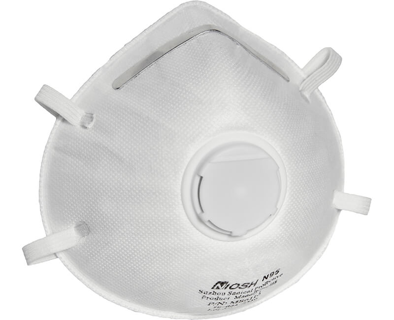 1 PC. N95 Particulate Respirator With Valve