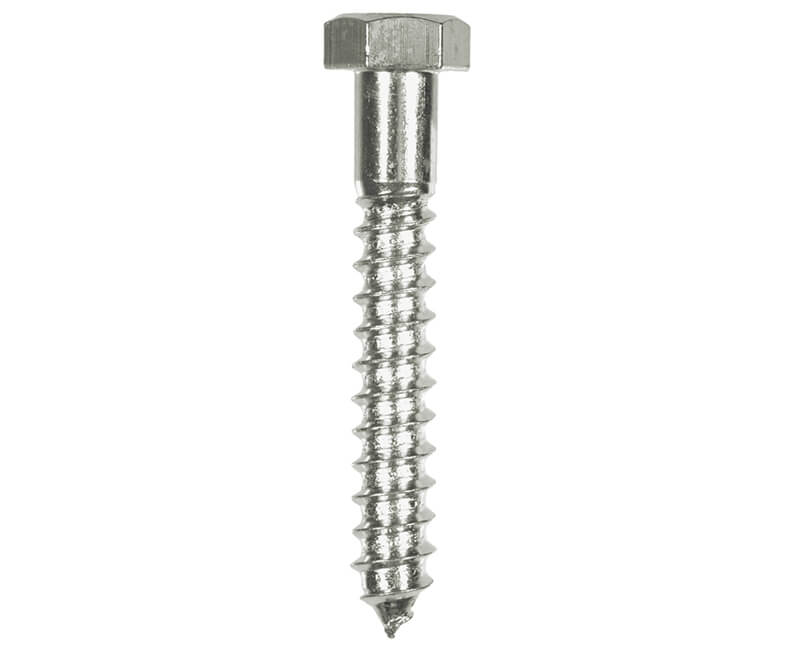 Lag Bolts Hex Head ZP - 1/4" X 1"