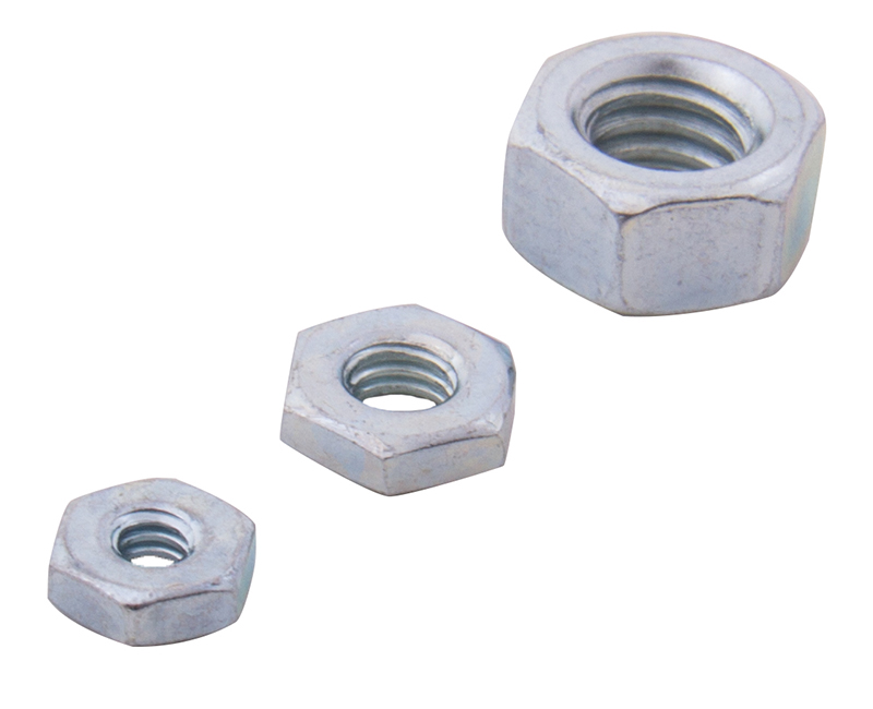 Hex Nut SAE ZP - 4-40