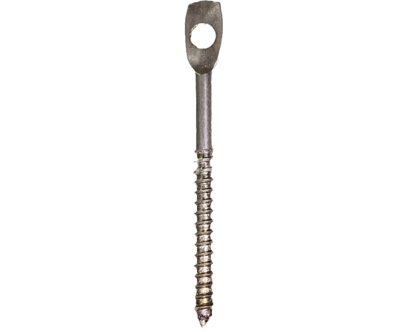 1/4" x 3" Eye Lag Screws - 100 Pack