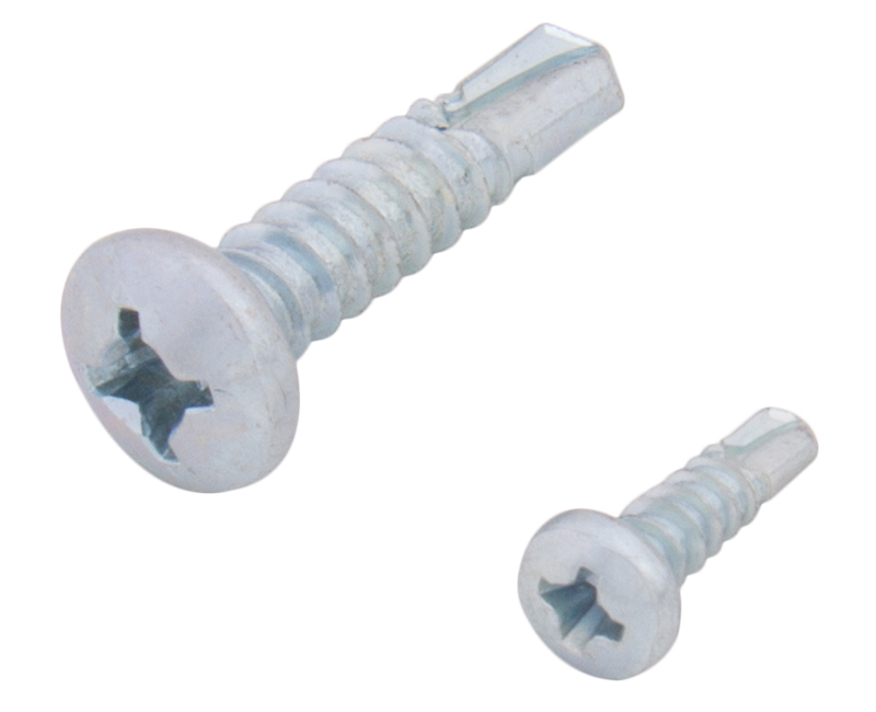 Self Drill Pan Tek Screws - 6" X 1/2"