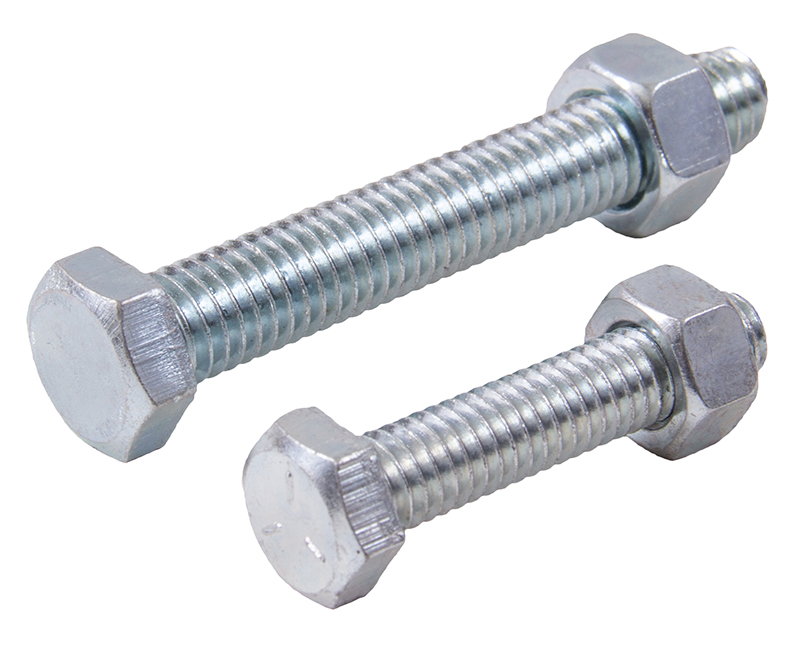 Hex Head Tap Bolts - 1/4-20 X 3"