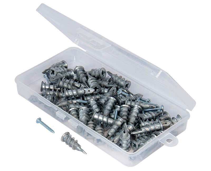 Easy Anchor Kit Zinc Alloy Jr. - #6 Anchors and Screws