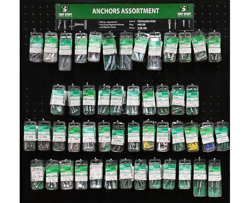 Fastener Assortment - Anchors