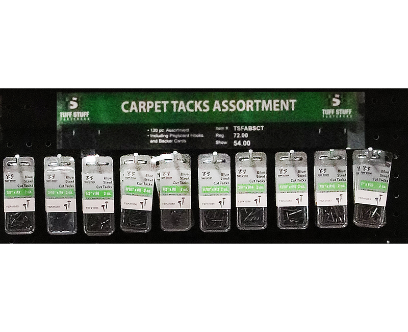 Fastener Assortment - Carpet Tacks