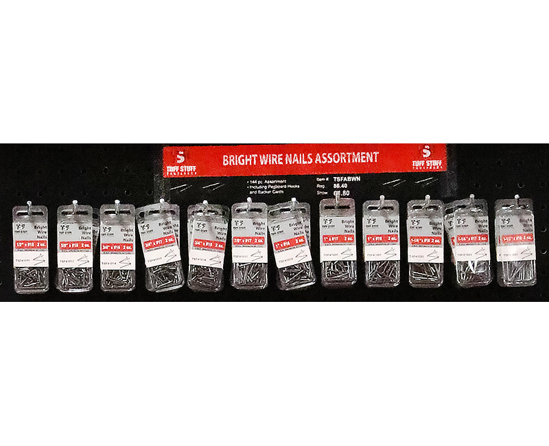 Fastener Assortment - Wire Nails