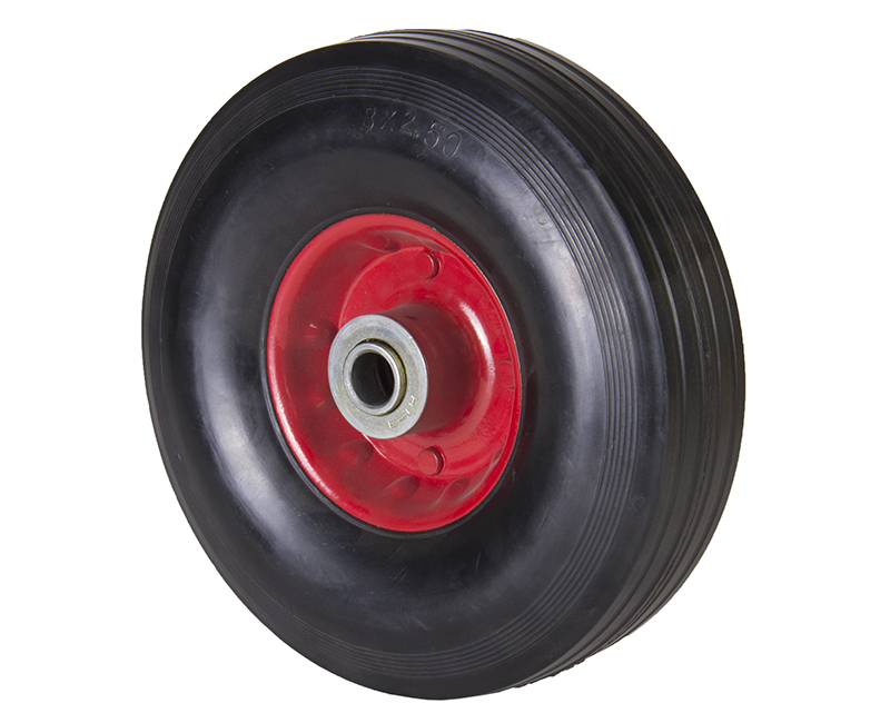 8" Solid Rubber Wheels