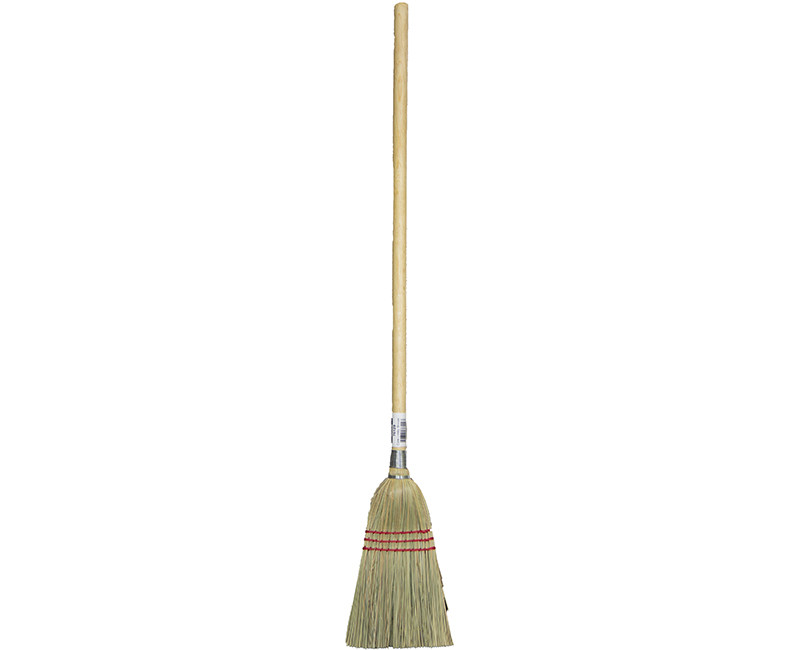 Corn Lobby Broom 30" Wood Handle