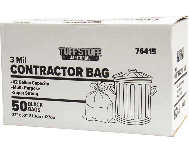 42 Gallon 3 MIL Contractor Bags