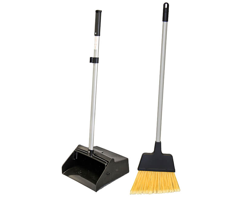 Lobby Dust Pan and Broom Combo Set