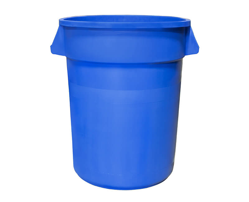 32 Gal. Blue Recycle Can