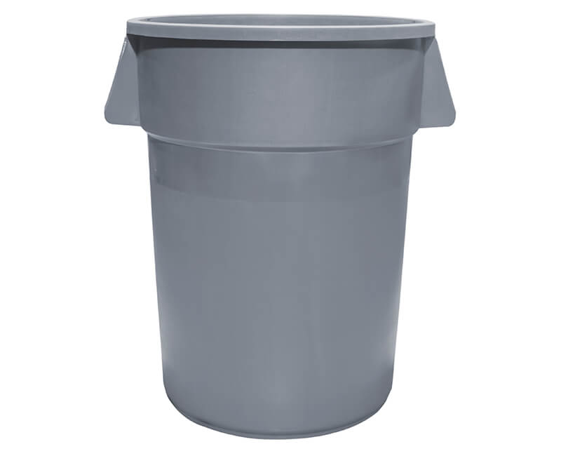 44 Gal. Gray Trash Can