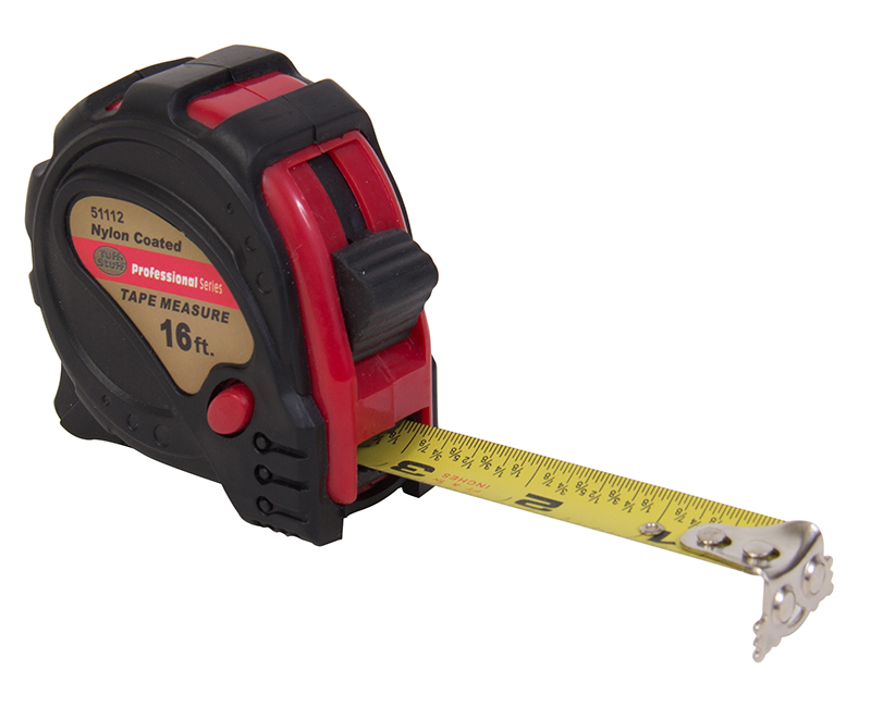 16' X 3/4" Rubber Grip Power Tape Measure