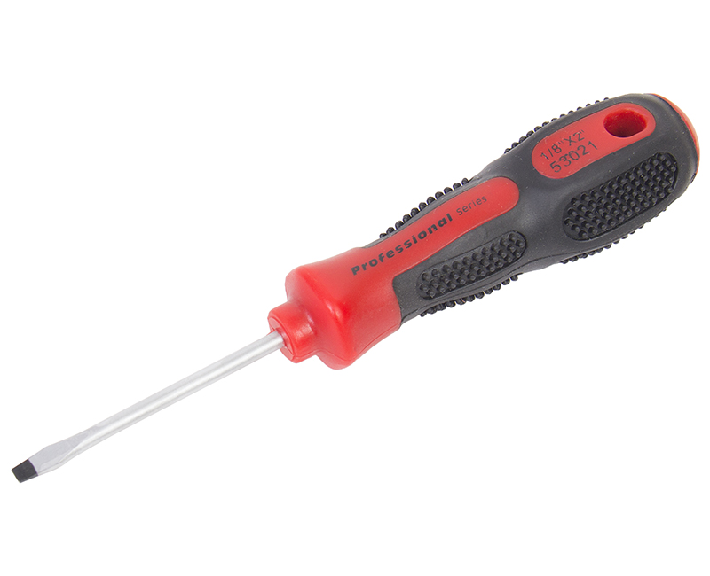 1/8" X 2" Slotted Screwdriver - Ergo Grip