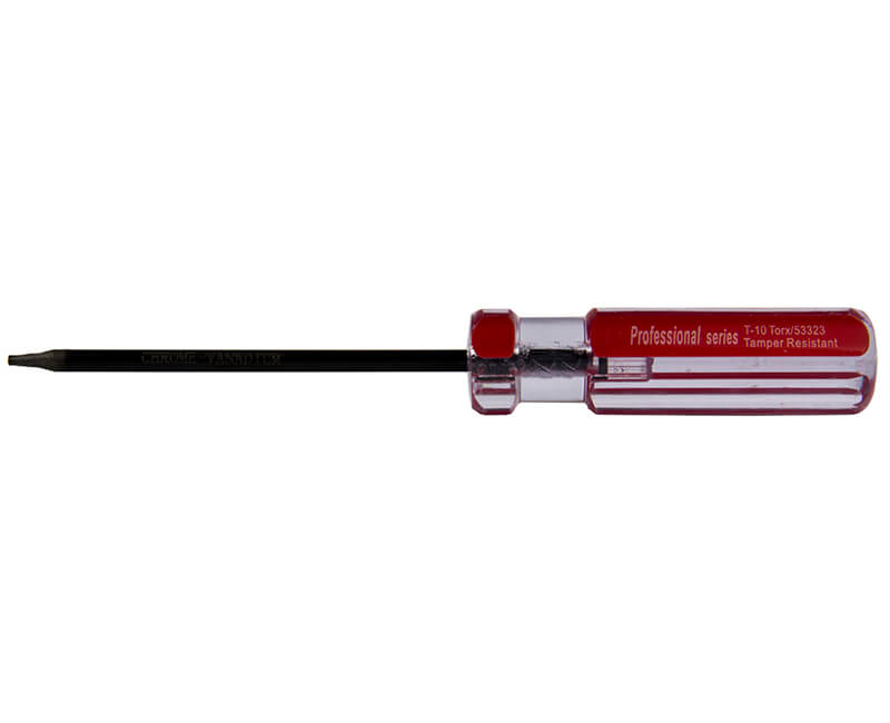 T10 Tamper Resistant Torx Driver