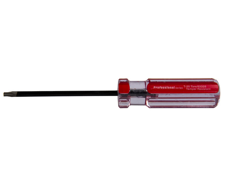 T20 Tamper Resistant Torx Driver