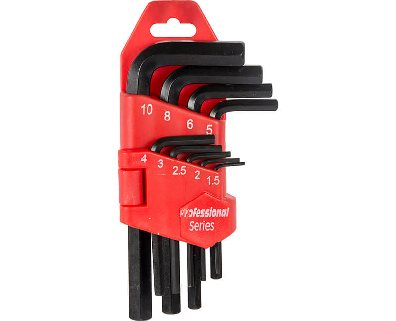 9 PC. Short Kex Key Set - 1.5mm-10mm