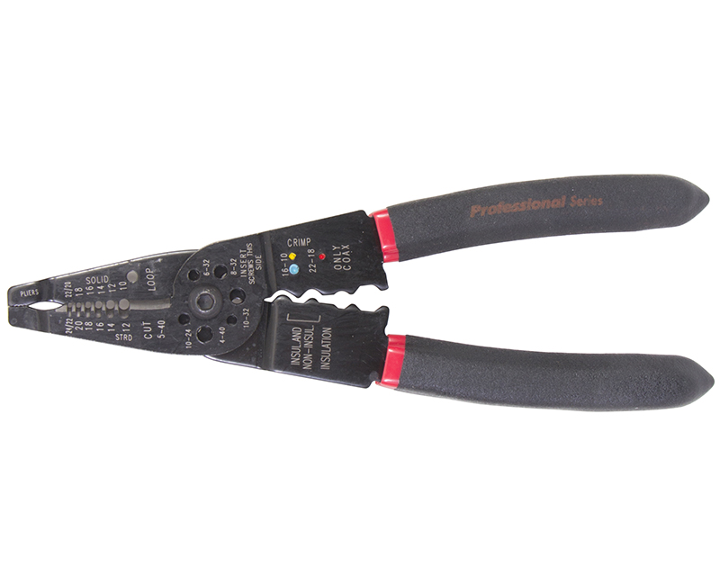 8-1/2" Wire Stripper and Cutter Crimper