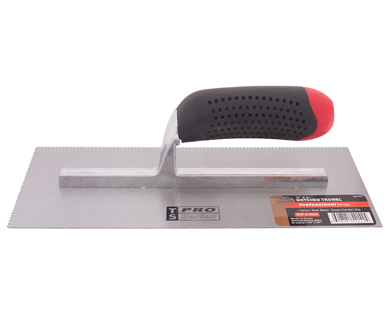 11" X 4-1/2" Trowel - 1/16" U-Notch