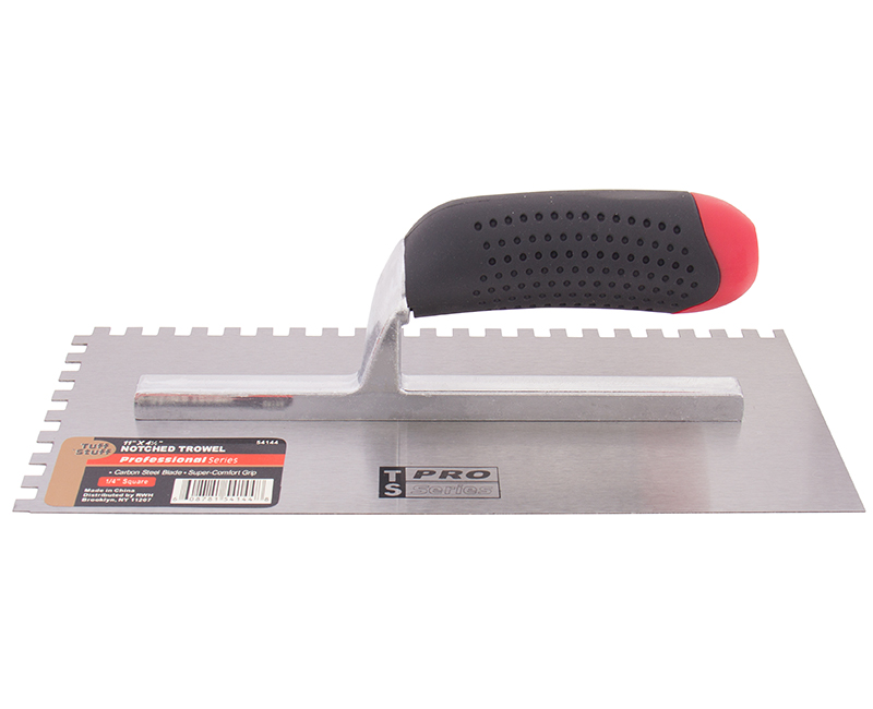 11" X 4-1/2" Trowel - 1/4" Square Notch