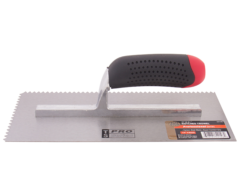 11" X 4-1/2" Trowel - 1/4" V-Notch