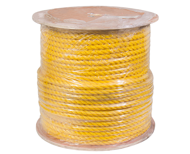 5/8" X 600' Yellow Poly Rope on Reel