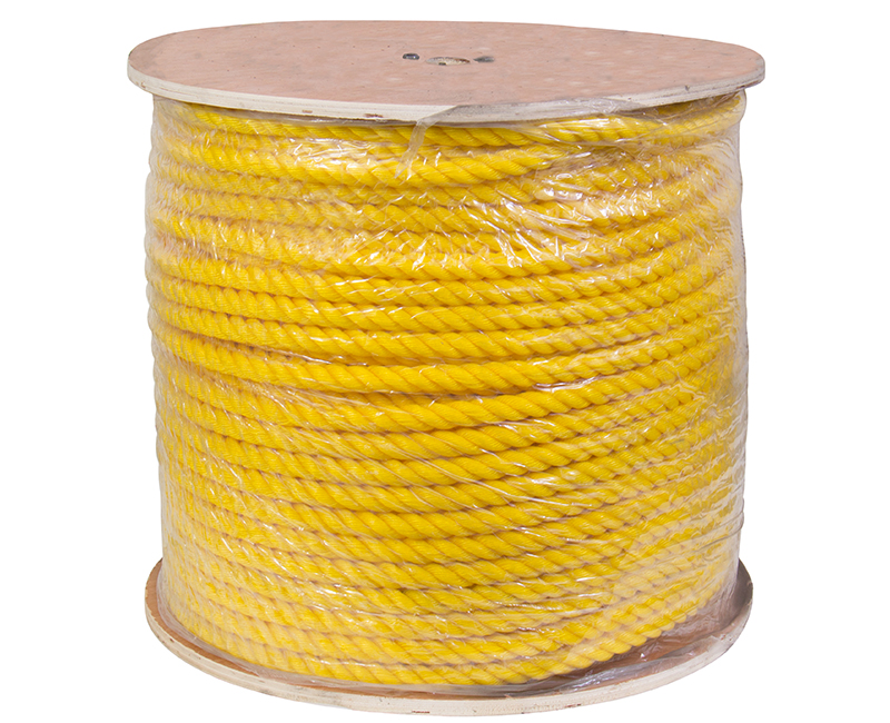 3/4" X 600' Yellow Poly Rope on Reel