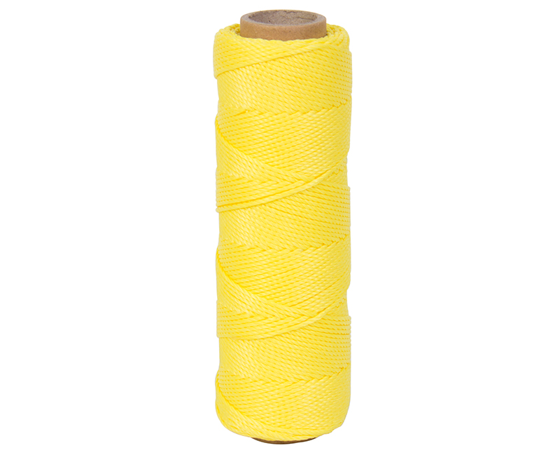 #18 X 275' Twisted Nylon Mason Line - Yellow