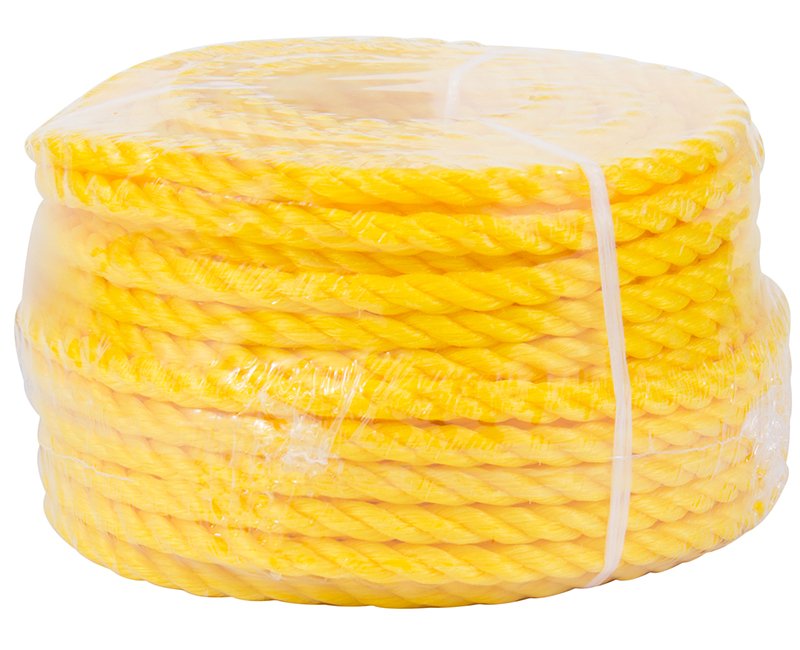 3/8" X 100' Yellow Poly Rope