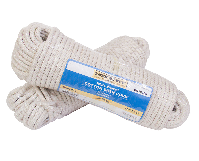 #10 X 100' Cotton Braided Sash Cord