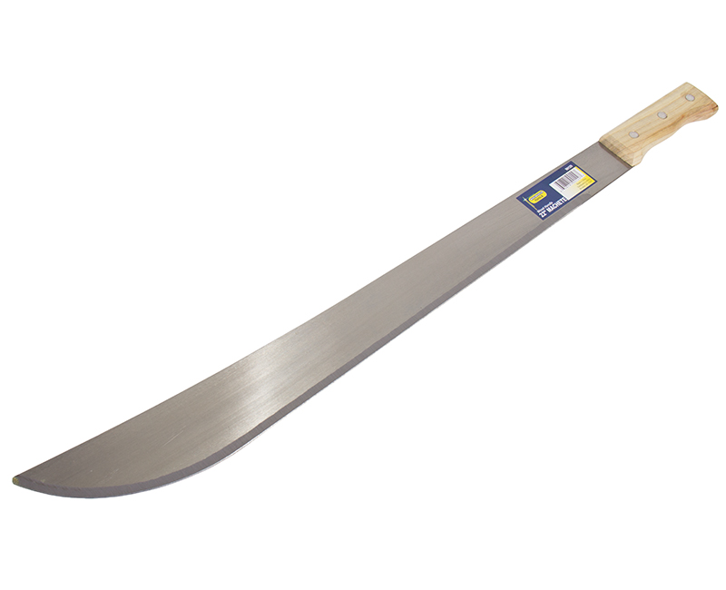 22" Machete With Wood Handle